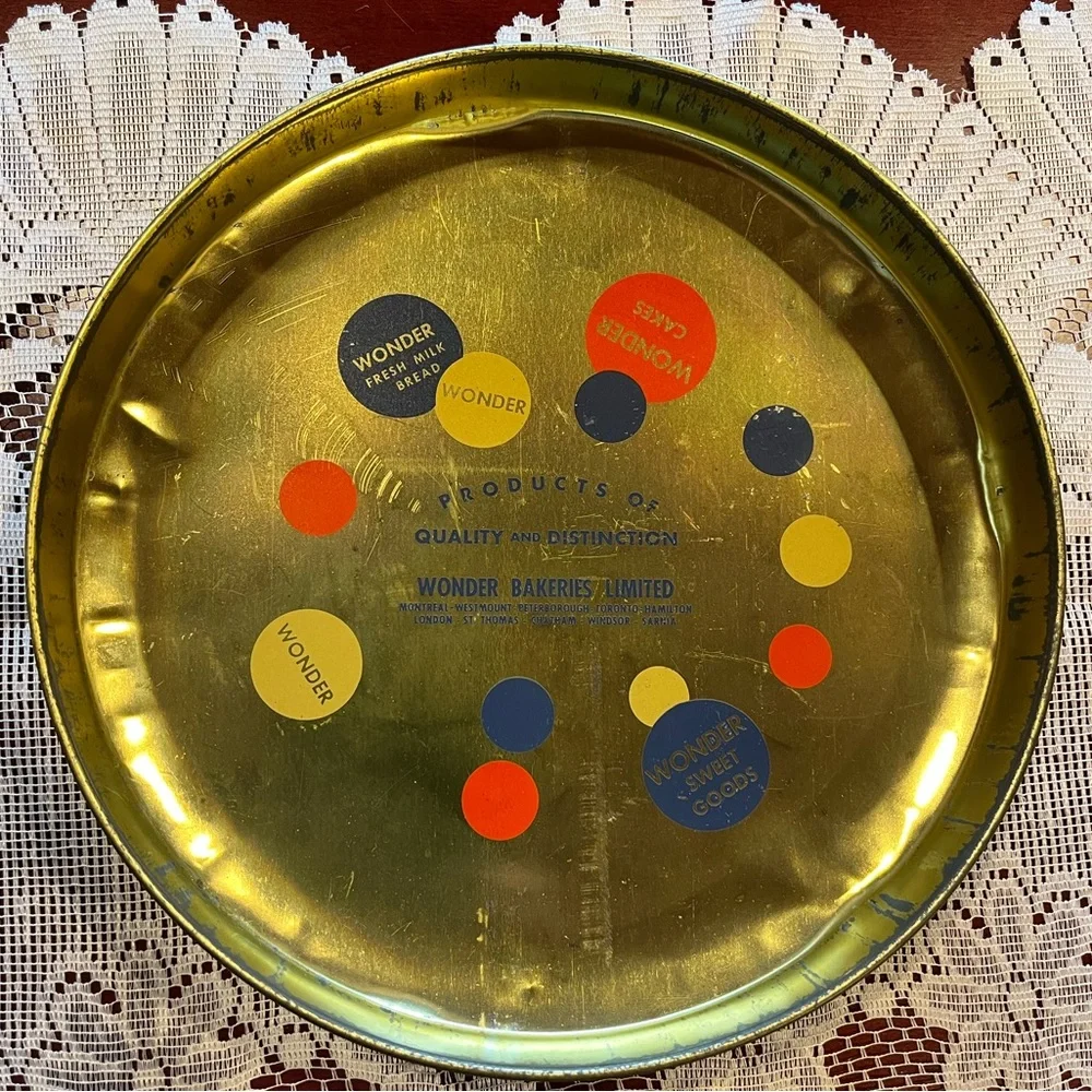 Wonder Fruit Cake Tin - Vintage British/Canadian Tin